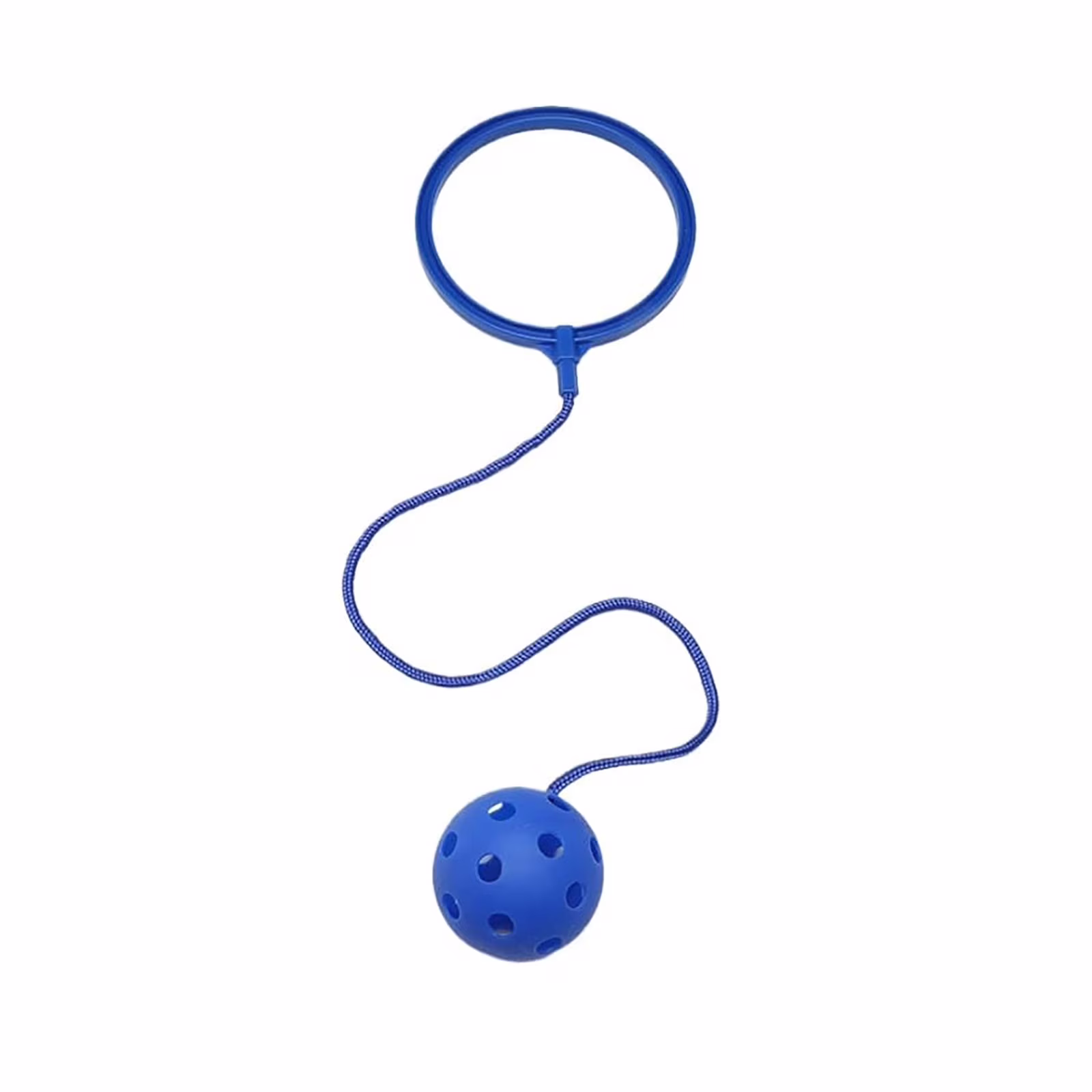 Ankle Skip Ball Toy Swing Ball Outdoor Game Fitness Jump Toy Ankle Ring Skipping Ball Fun Sports Toy with Flashing Wheel for Outdoor Play Backyard Activity Game