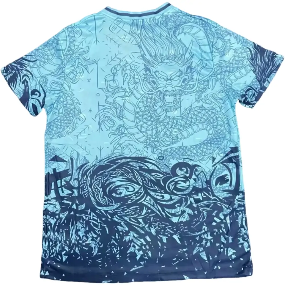 2025-26 Season - Barcelona Special Edition Light Green Dragon Edition - Jersey - Fan Edition