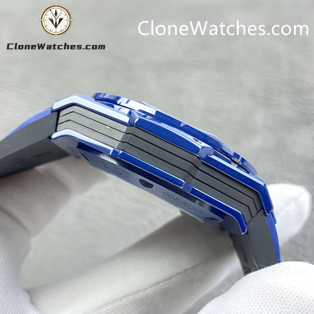 Hublot Super Clone Watches 1:1 Big Bang Unico Sang Bleu II Blue Ceramic 45MM 418.EX.5107.RX.MXM21
