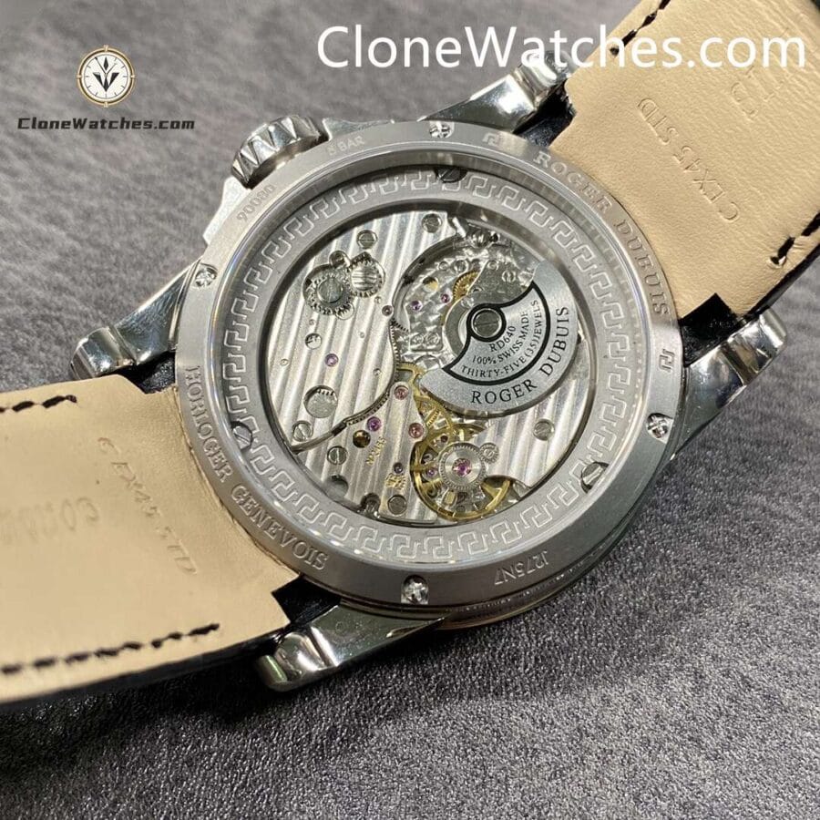 Roger Dubuis Super Clone Watches 1:1 Excalibur Blue Dial DBEX0543 45MM
