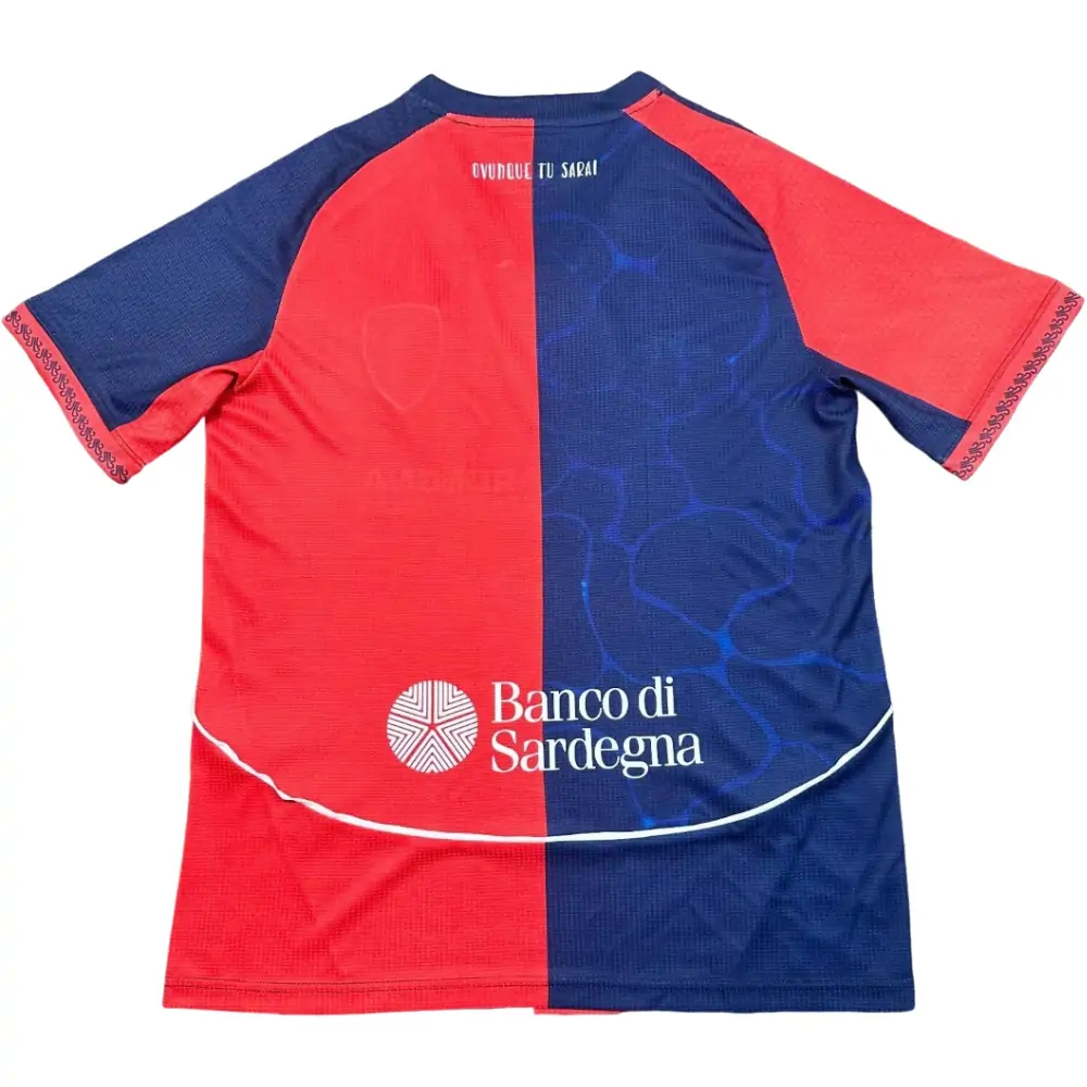 2025-26 Cagliari Calcio Home kit - Short Sleeve Fans Edition