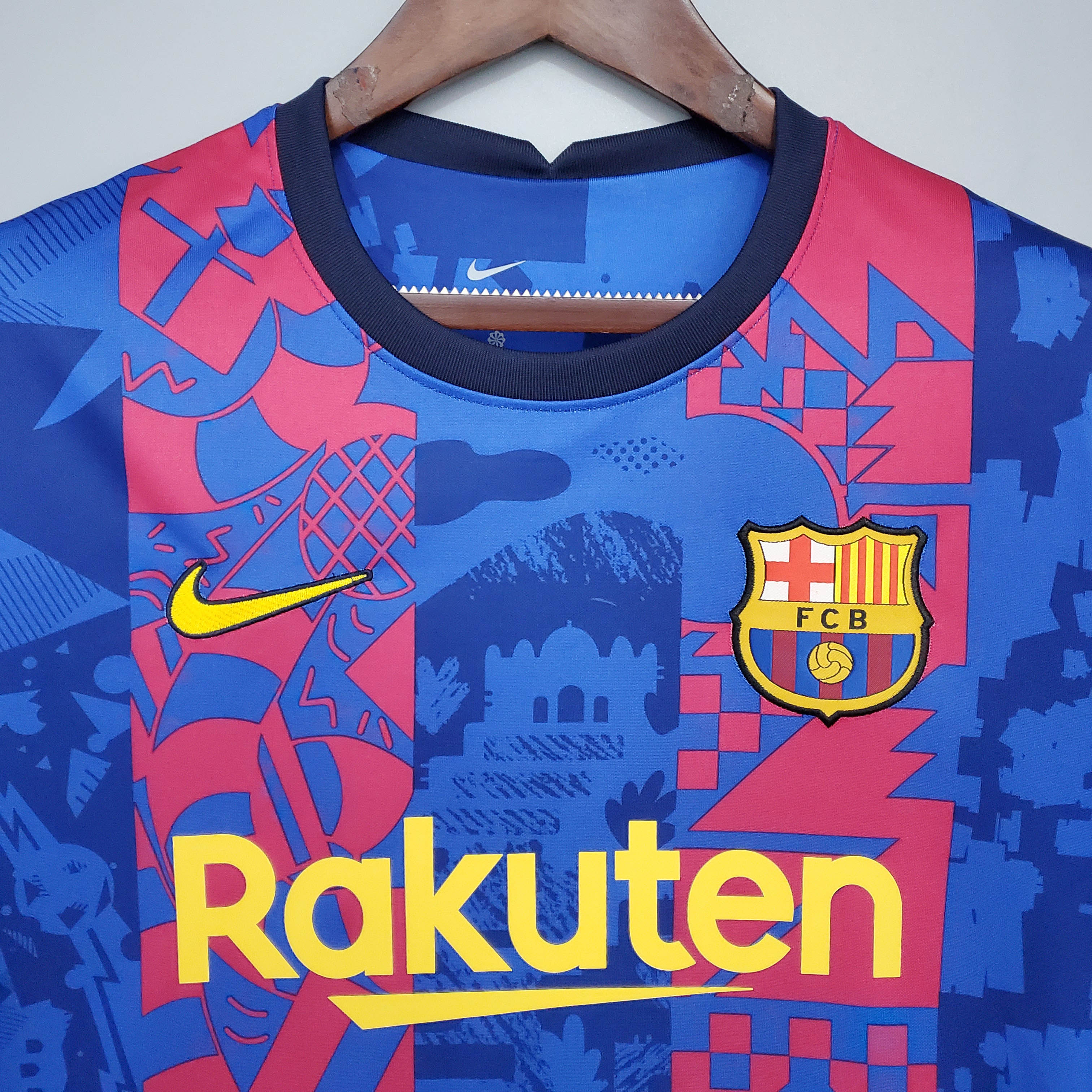 2021/22 Barcelona third away jersey 1:1 Thai quality - Fans Edition