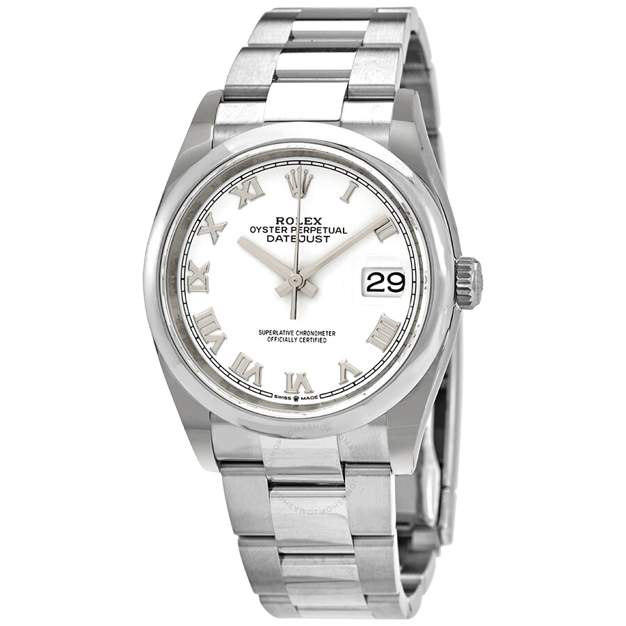 Rolex Datejust 36 Automatic White Dial Men s Oyster Watch 126200WRO（Lifetime free warranty+90-days replacement service & Refund!.）