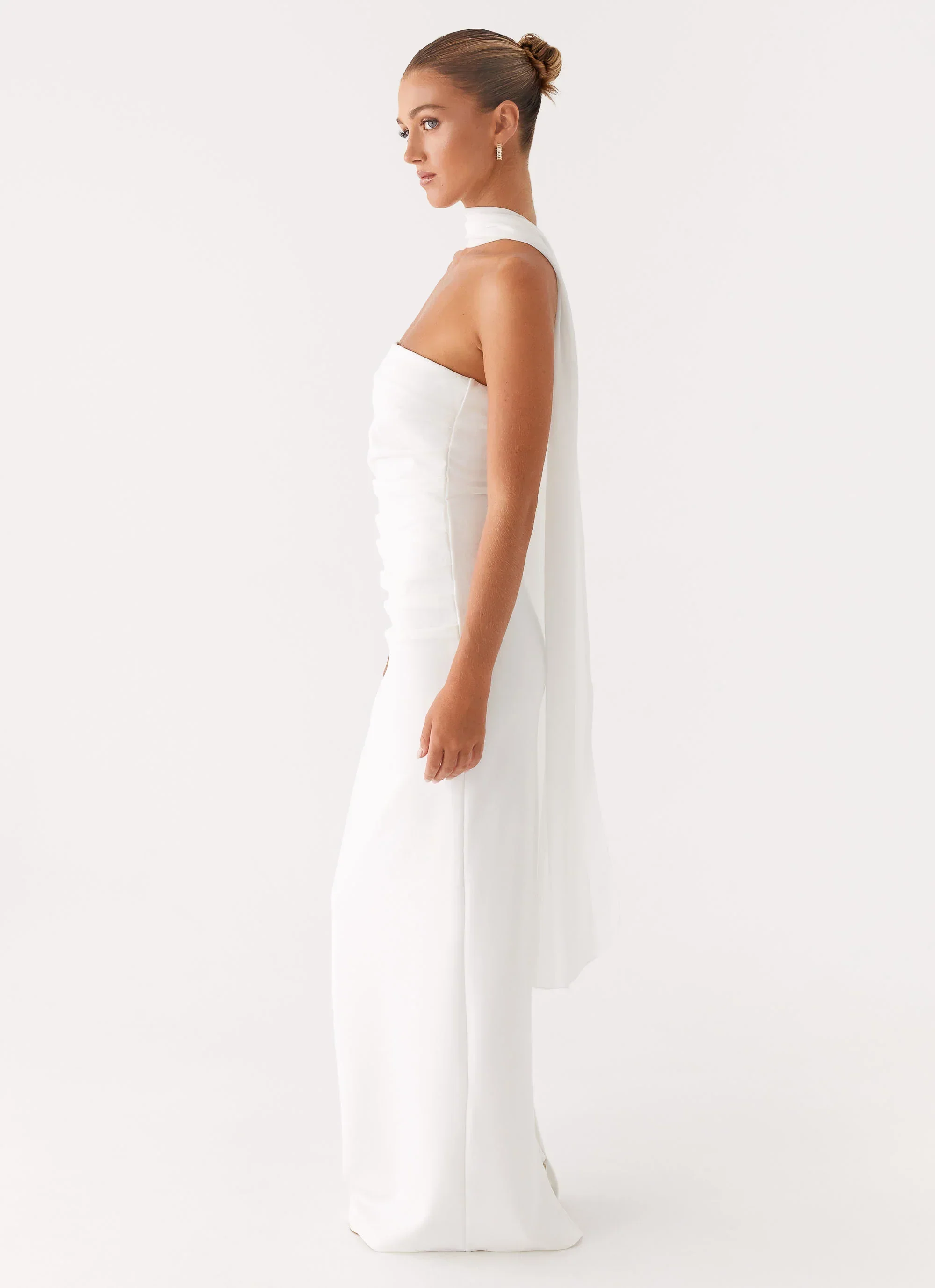 Libra Maxi Dress - White
