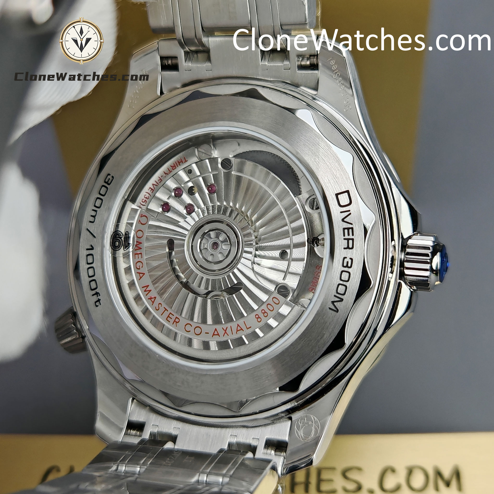 OMEGA Super Clone Watches 1:1 Seamaster Diver 300M 210.30.42.20.10.001 42mm