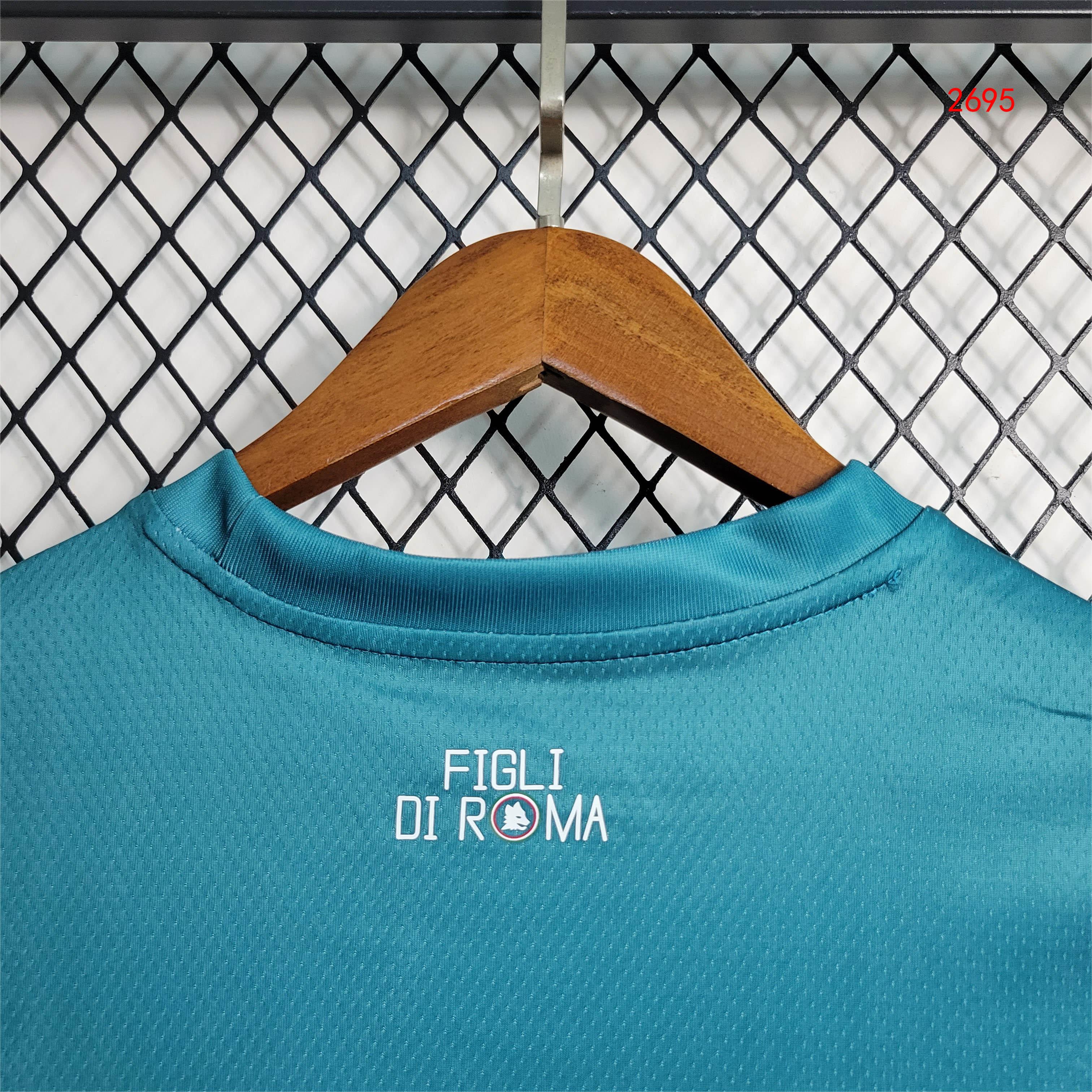 2023 Roma Legacy Collection Special Edition Green Soccer Jersey 1:1 Thai Quality - Fans Edition