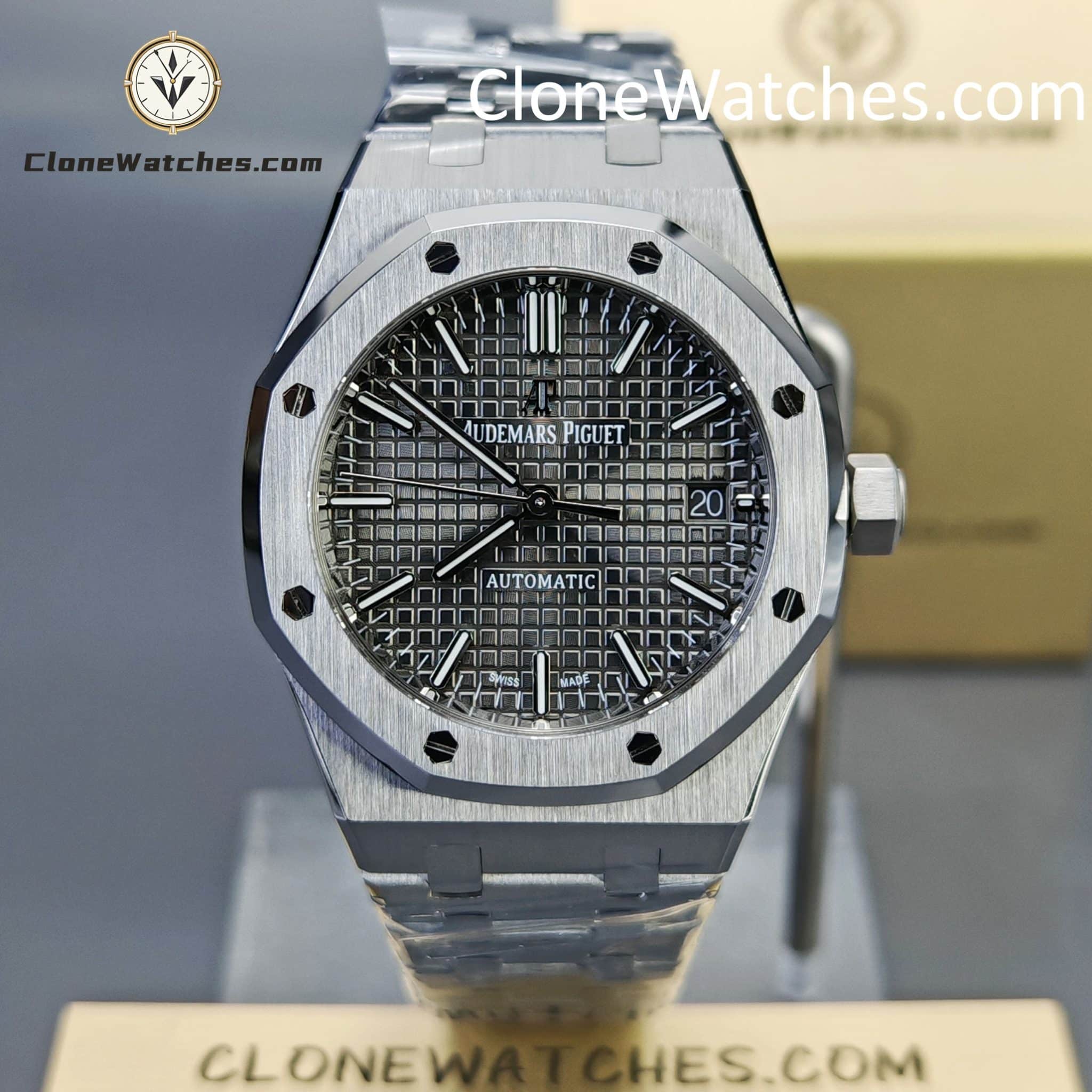 Audemars Piguet Super Clone Watches 1:1 Royal Oak 15450 Grey Dial 37MM
