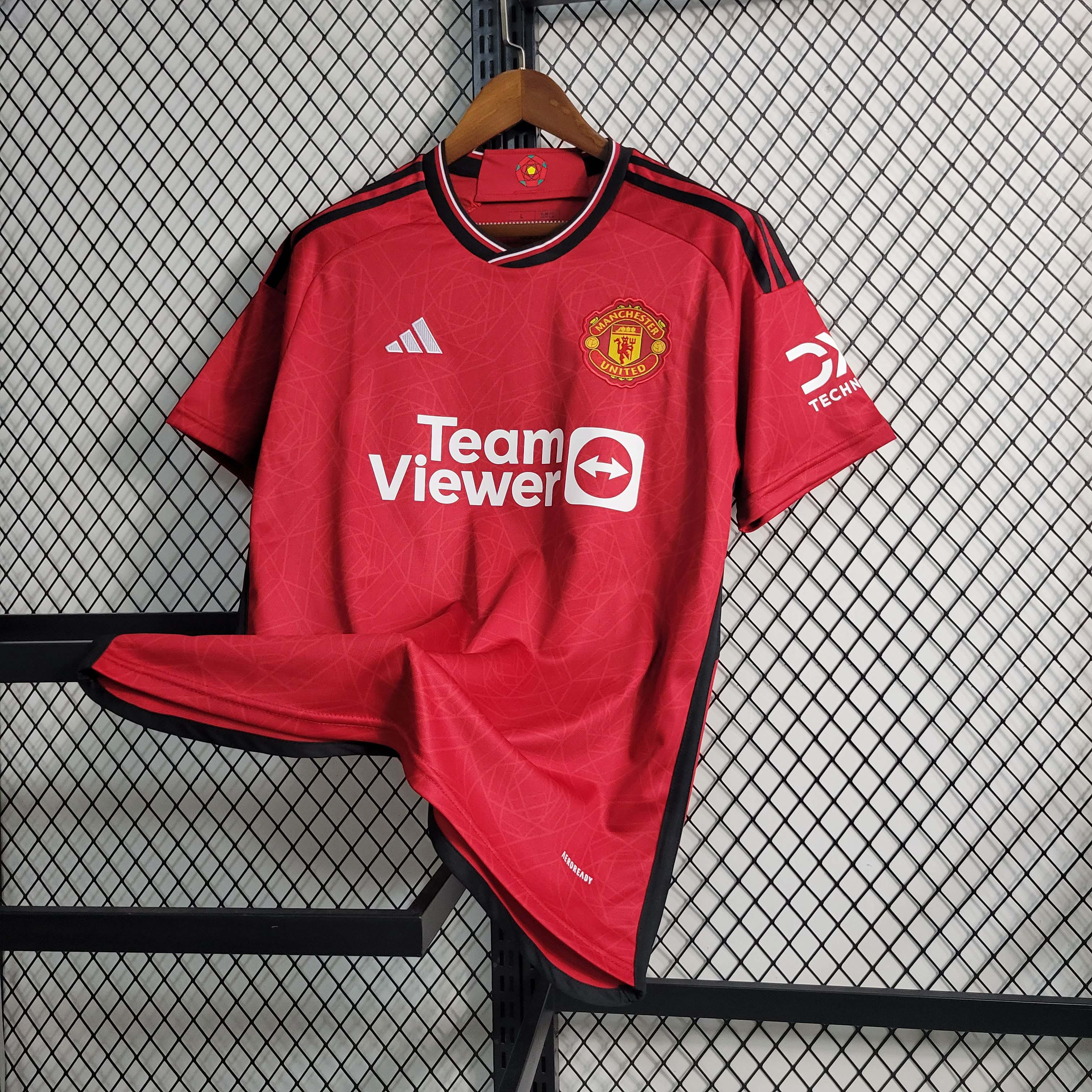 2023/2024 Manchester United Home Football Shirt 1:1 Thai Quality - Fans Edition
