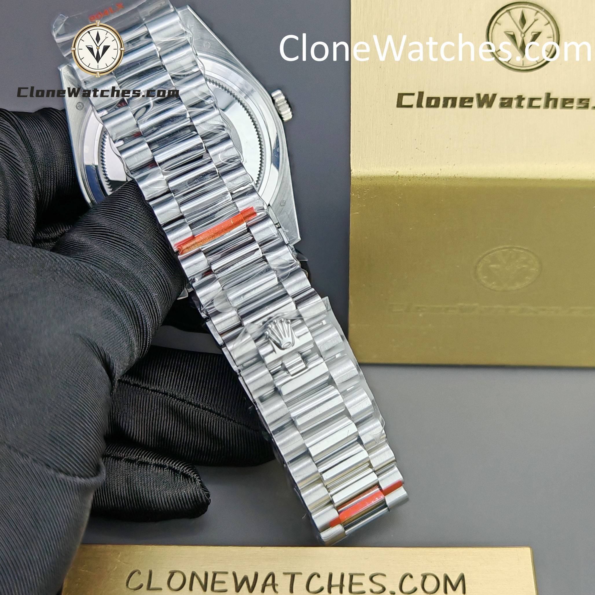 Rolex Super Clone Watches 1:1 Day Date Blue Dial 40mm m228239-0076 3255 Movement