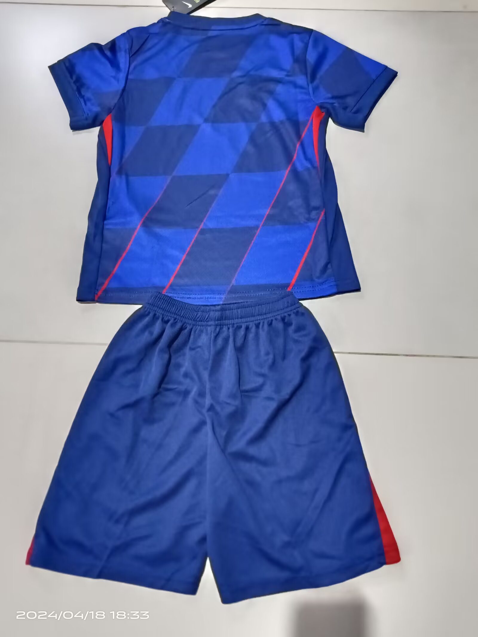 2024-25 Croatia Away National Team Children's Jersey Set - Fans Edition