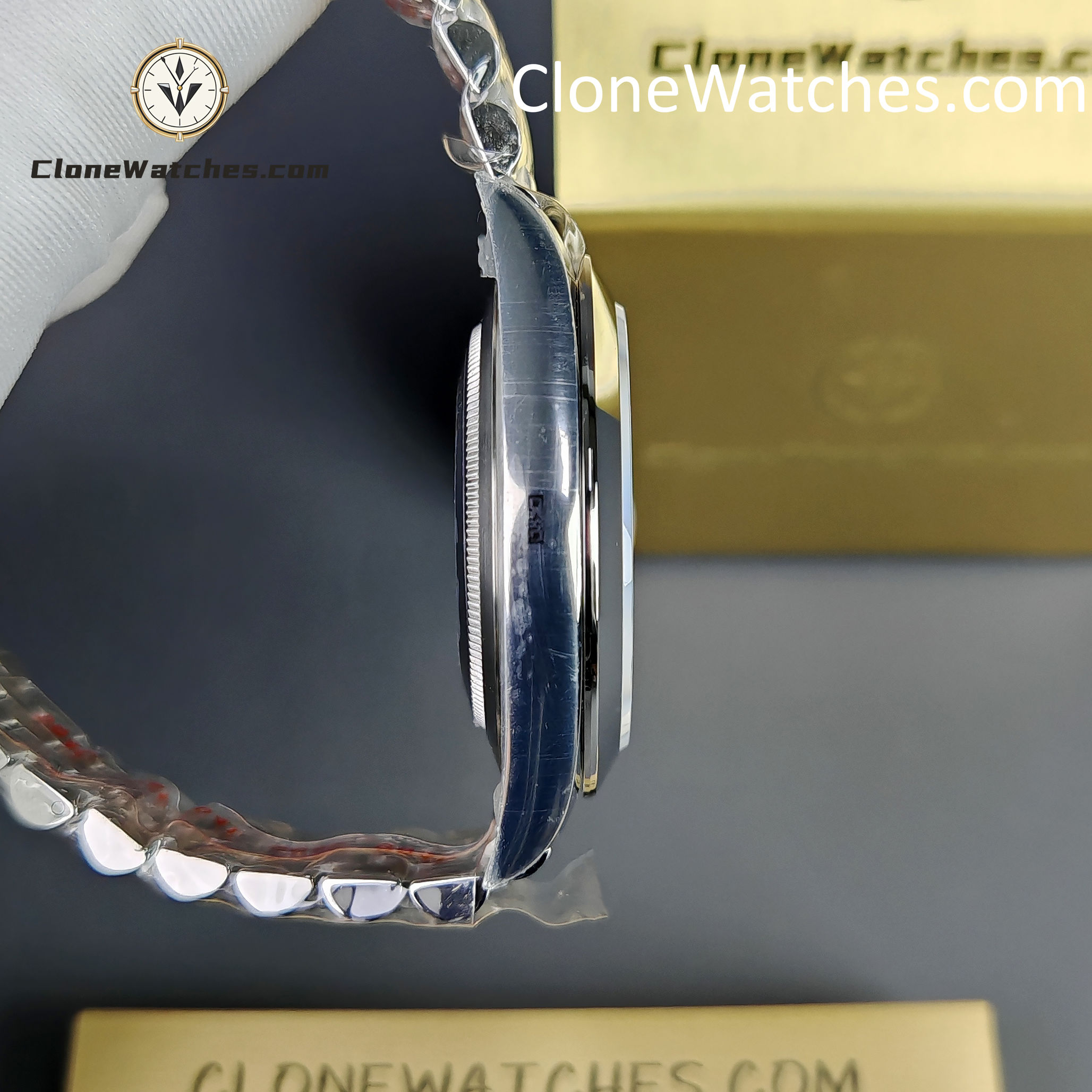 Rolex Super Clone Watches 1:1 DateJust Blue Dial m126300-0002 Jubilee 41MM 3235 Movement