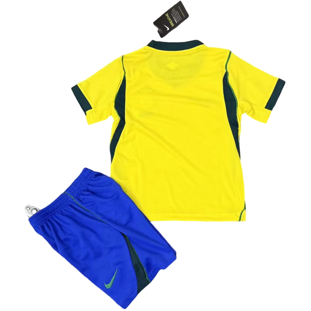 2026 World Cup Brazil Home Jersey Children's Set - Fans Edition