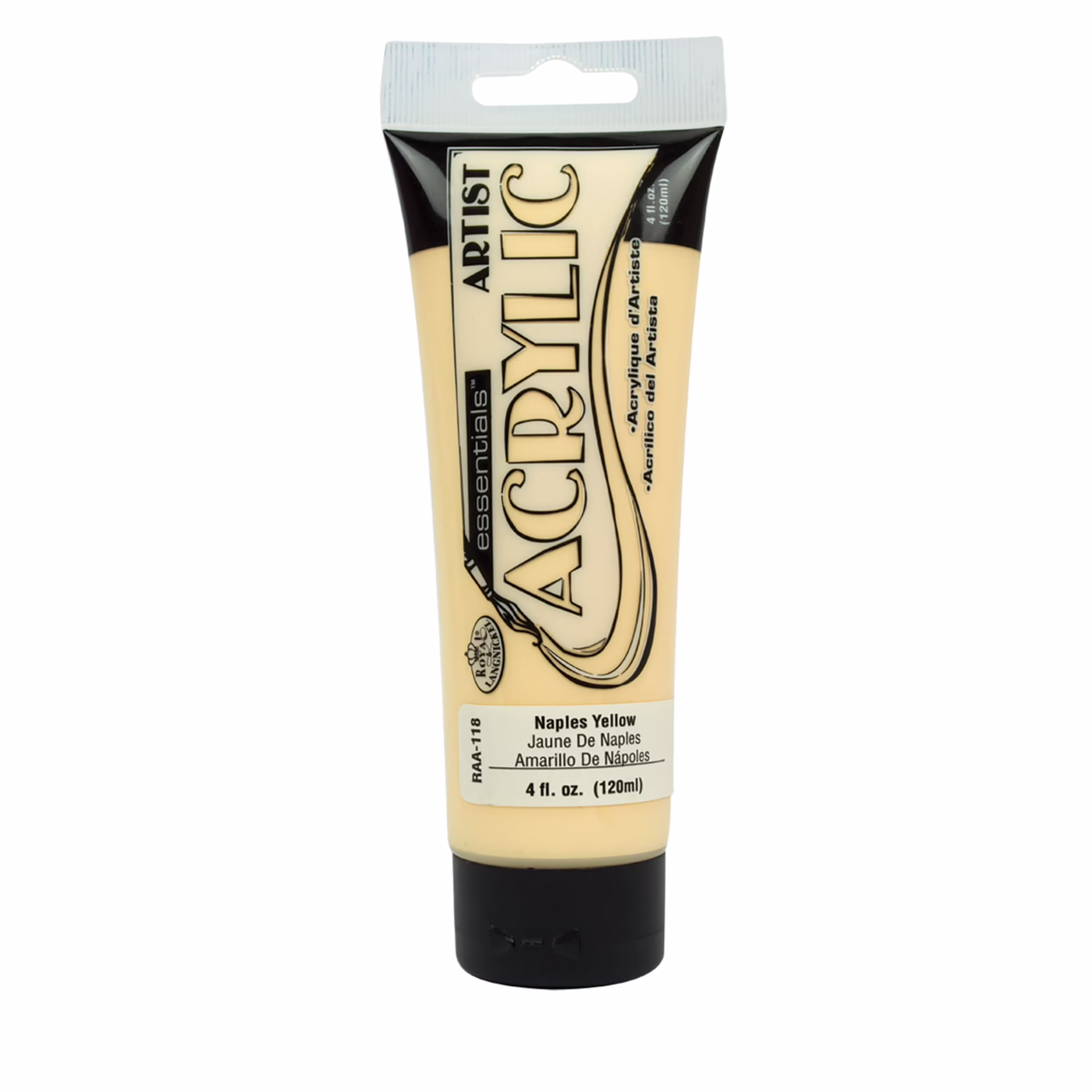Royal & Langnickel Essentials 120ml Primary Yellow Acrylic Artist Paint