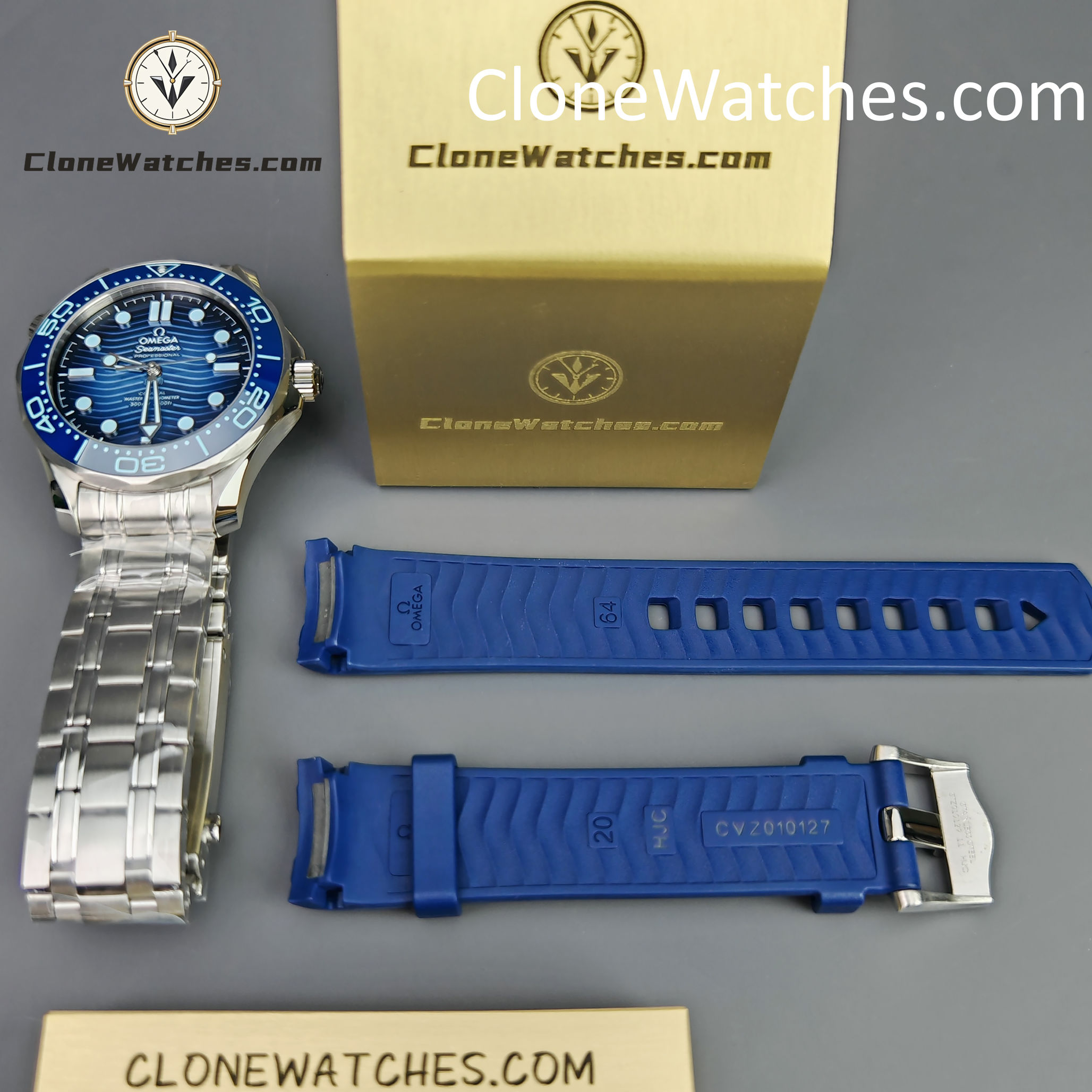 OMEGA Super Clone Watches 1:1 Seamaster Diver 300M Summer Blue 210.30.42.20.03.003 42MM