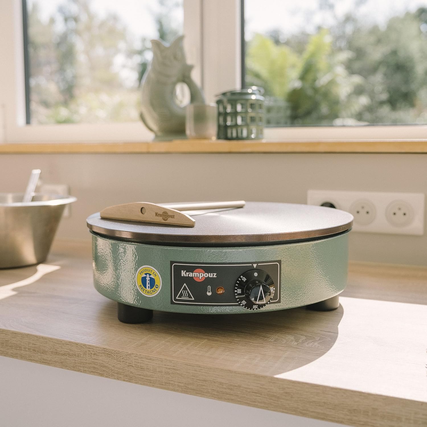 Crêpière électrique fonte usinée diamètre 35 cm 2500W