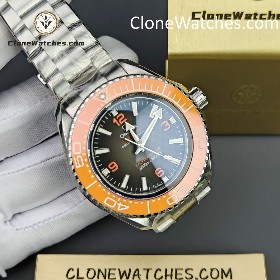 OMEGA Super Clone Watches 1:1 Seamaster Ocean Planet 6000M 45.5 MM 215.30.46.21.06.001