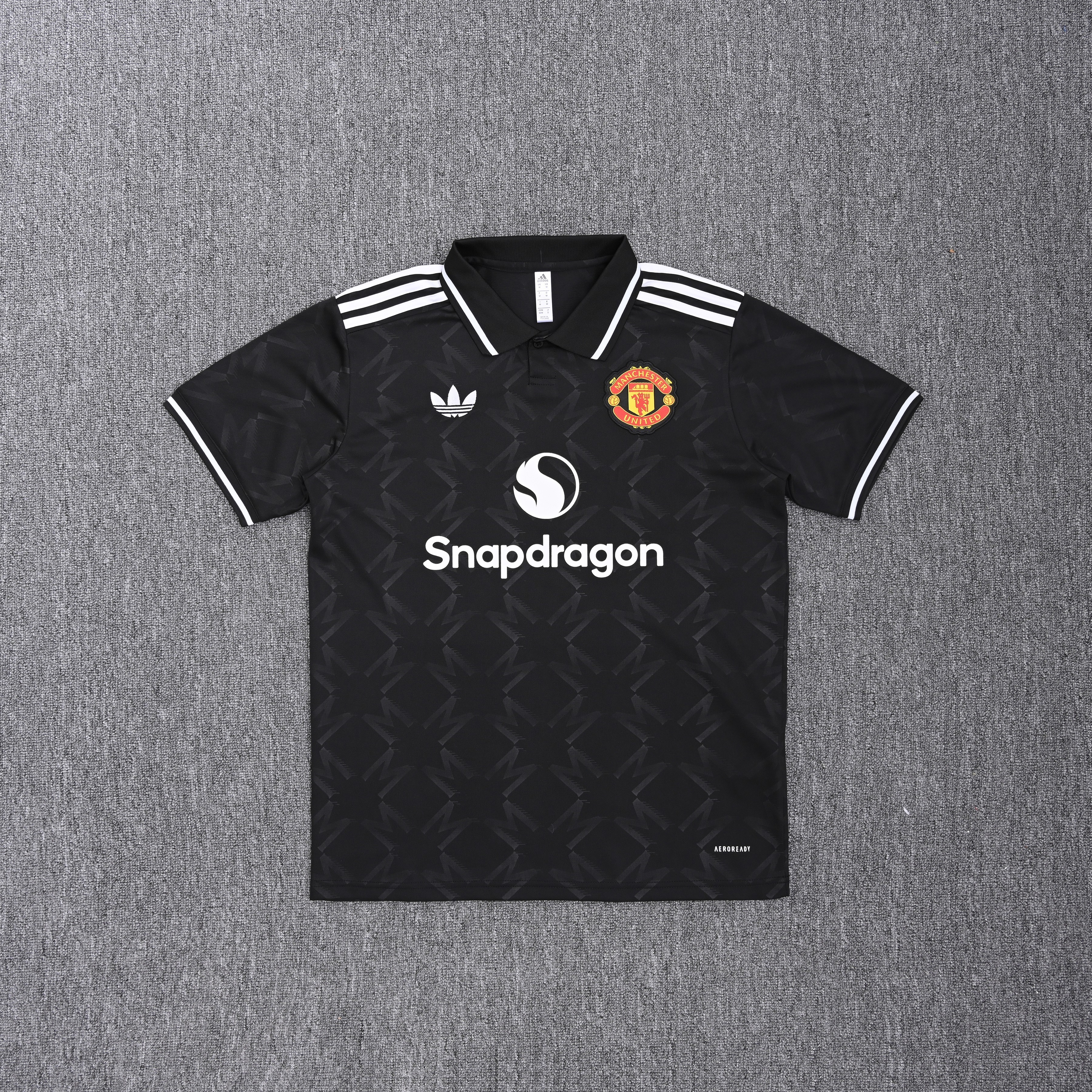 25-26 Manchester United (POLO) Special Edition Black Training Jersey - Fan Edition