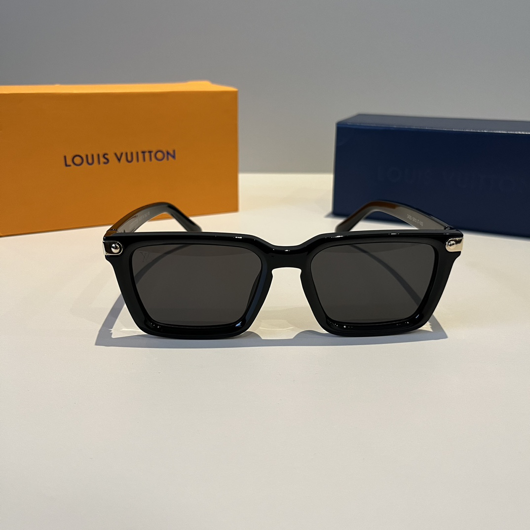 LV Louis Vuitton sunglasses, face-shaping sunglasses