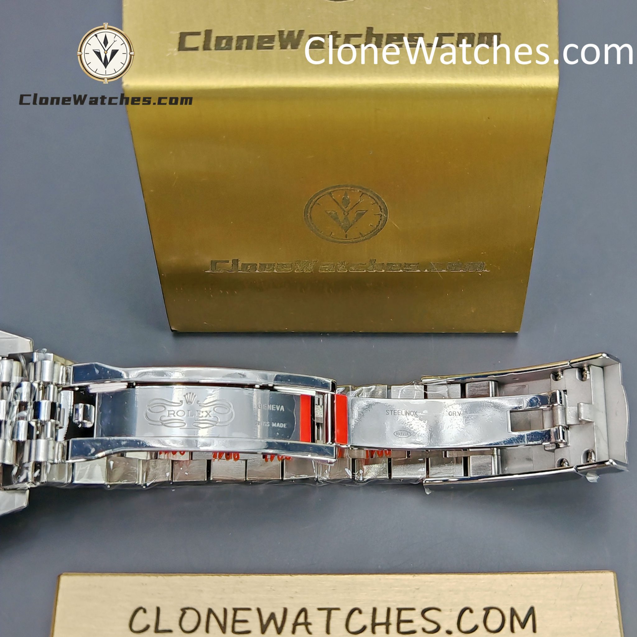 Rolex Super Clone Watches 1:1 DateJust Grey Diamond Jubilee 41MM m126334-0006 3235 Movement