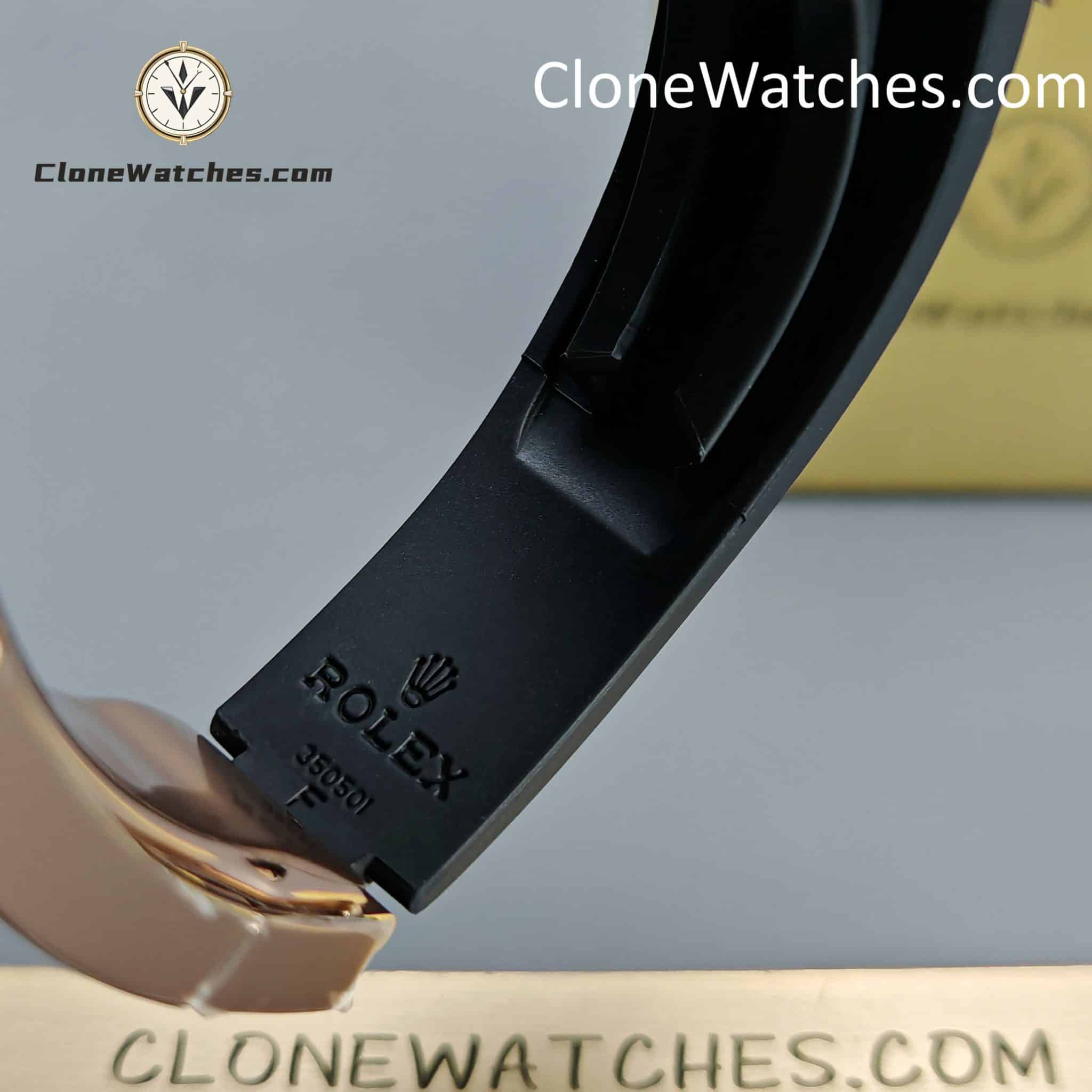 Rolex Super Clone Watches 1:1 Yacht Master 18k Rose Gold m126655-0002 3235 Movement