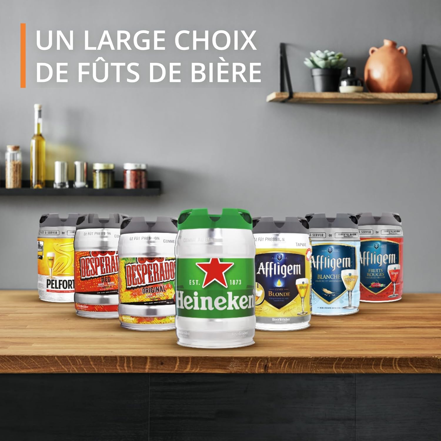 Machine bière pression Beertender Compact fûts 5 L mousse température parfaite