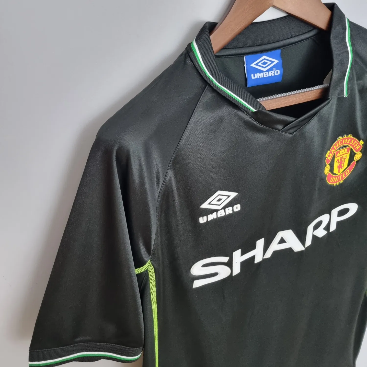 1988 Manchester United Black Retro Jersey