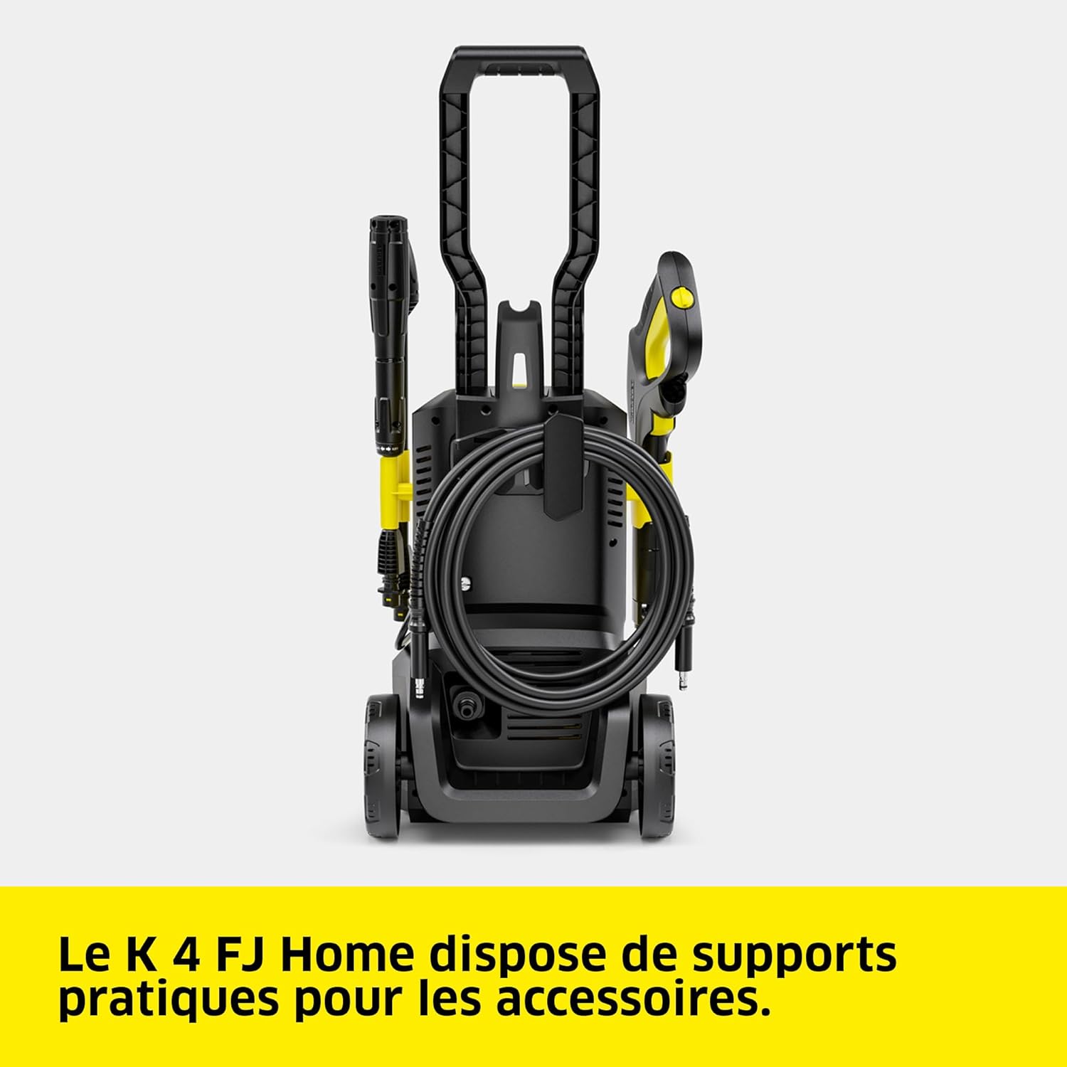 Nettoyeur haute pression K4 FJ Home 130 bar 420 l/h surface 30 m²/h accessoires inclus