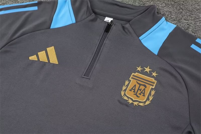 2024/25 Argentina half zip training sportswear 1:1 Thailand quality