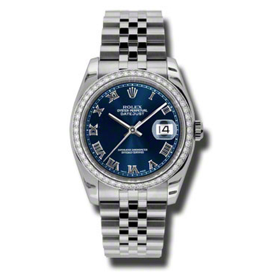 Rolex Oyster Perpetual Datejust 36 Blue Dial Stainless Steel Jubilee Bracelet Automatic Men s Watch 116244BLRJ（Lifetime free warranty+90-days replacement service & Refund!.）