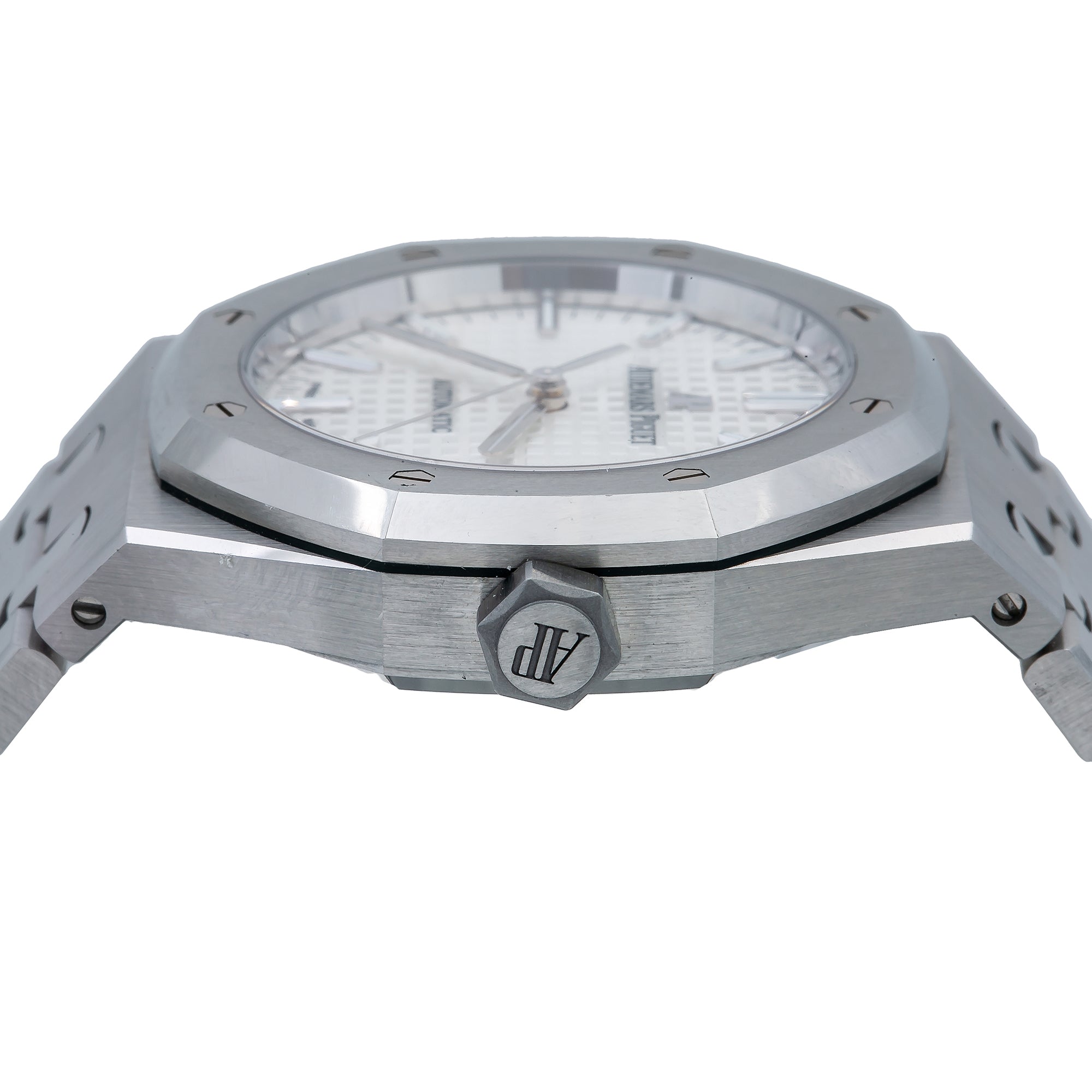 Audemars Piguet Royal Oak Selfwinding 15450ST 37MM White Dial With Stainless Steel Bracelet