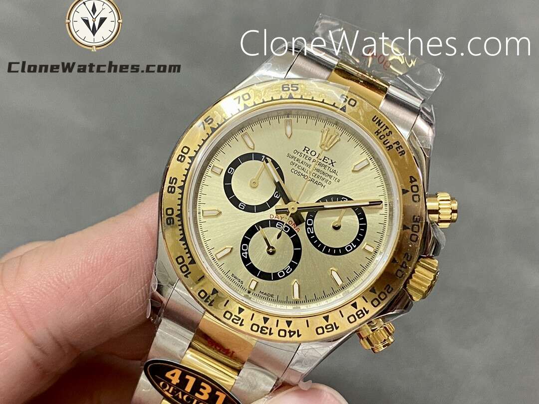 Rolex Super Clone Watches 1:1 Daytona 18k Gold M126503-0004 4131 Movement