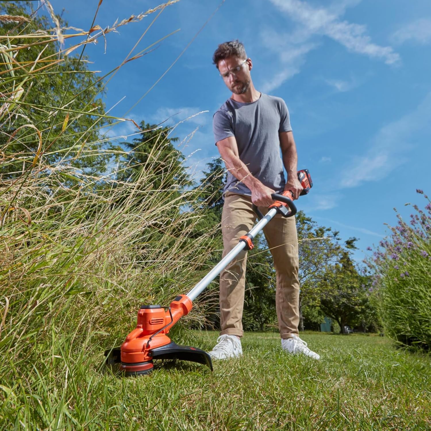 Coupe bordures sans fil 36 V largeur 33 cm moteur brushless