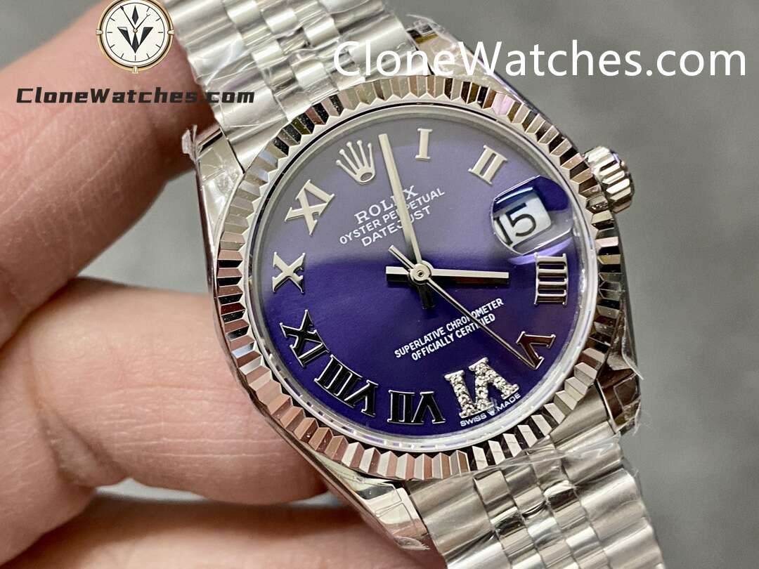 Rolex Super Clone Watches 1:1 DateJust m278274-0026 Jubilee 31MM 2236 Movement