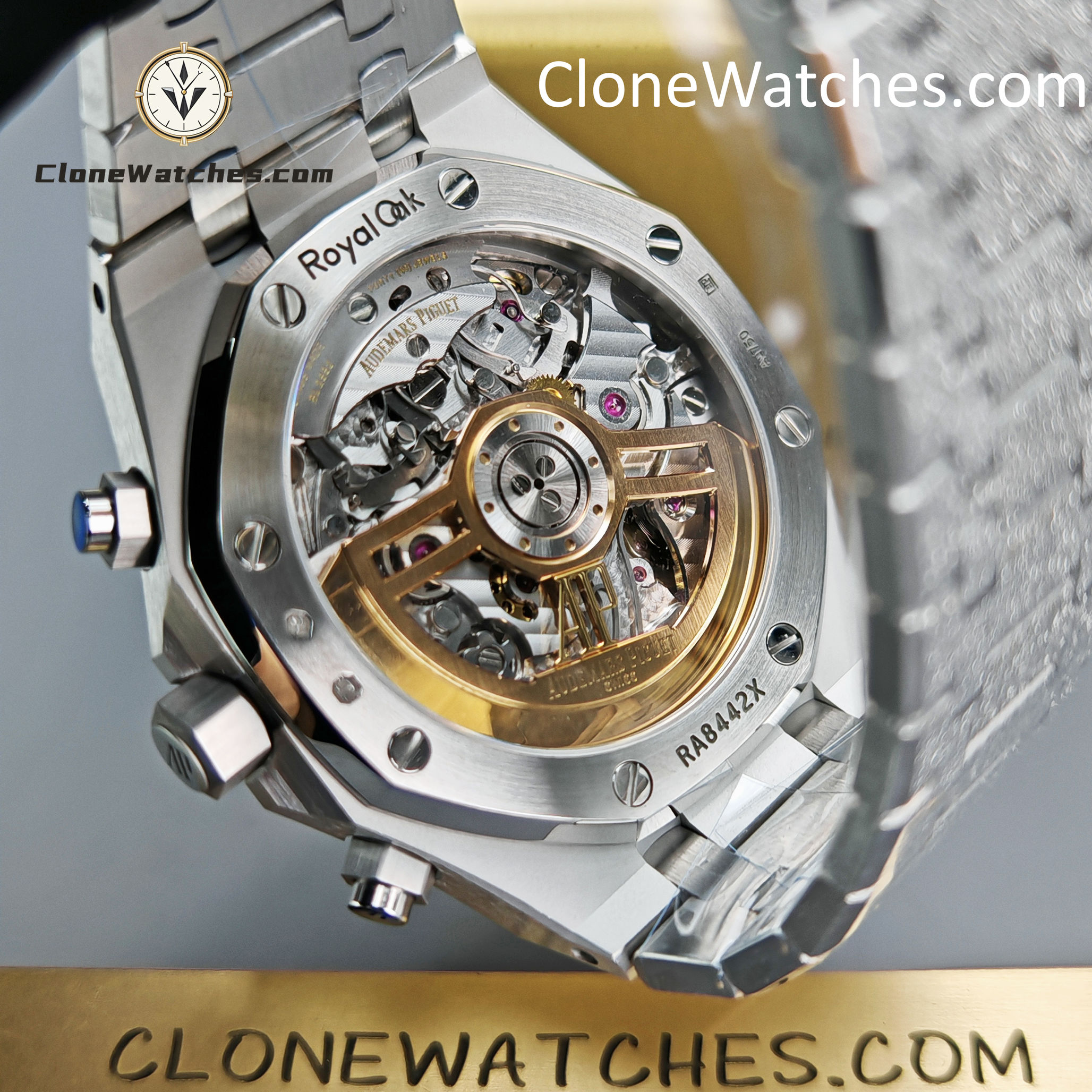 Audemars Piguet Super Clone Watches 1:1 Royal Oak Smoky Blue Dial 26240BA Selfwinding Chronograph