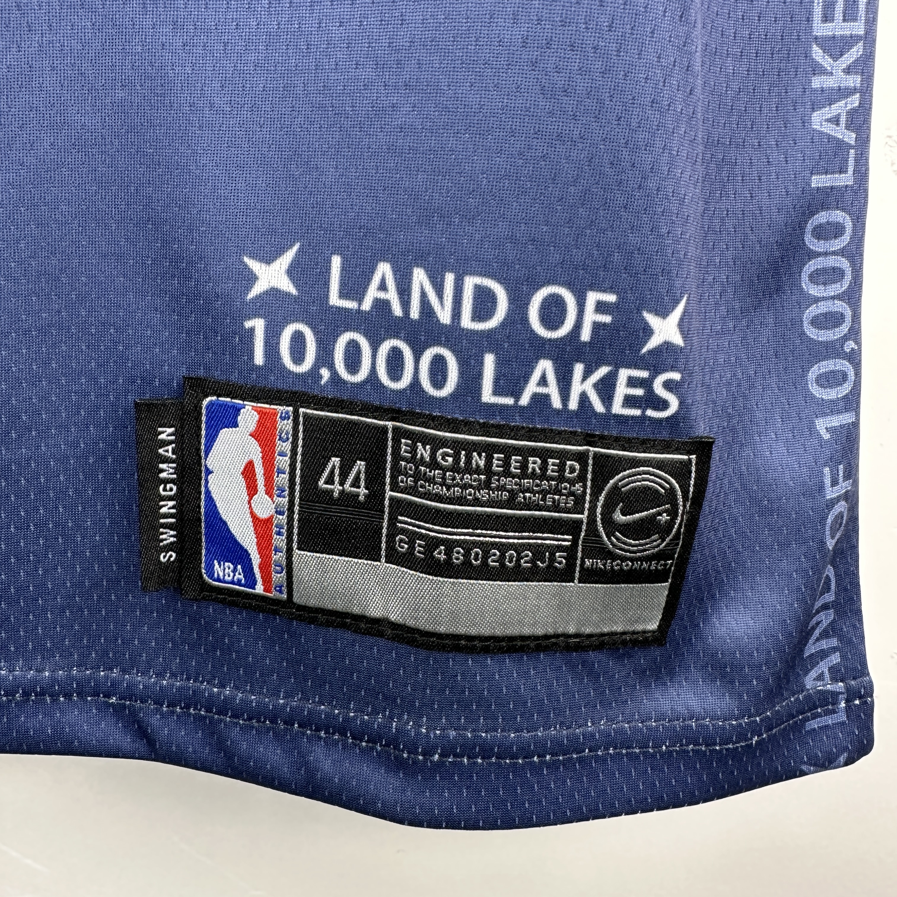 Embroidery 24 season Timberwolves City Edition No. 5 Edwards