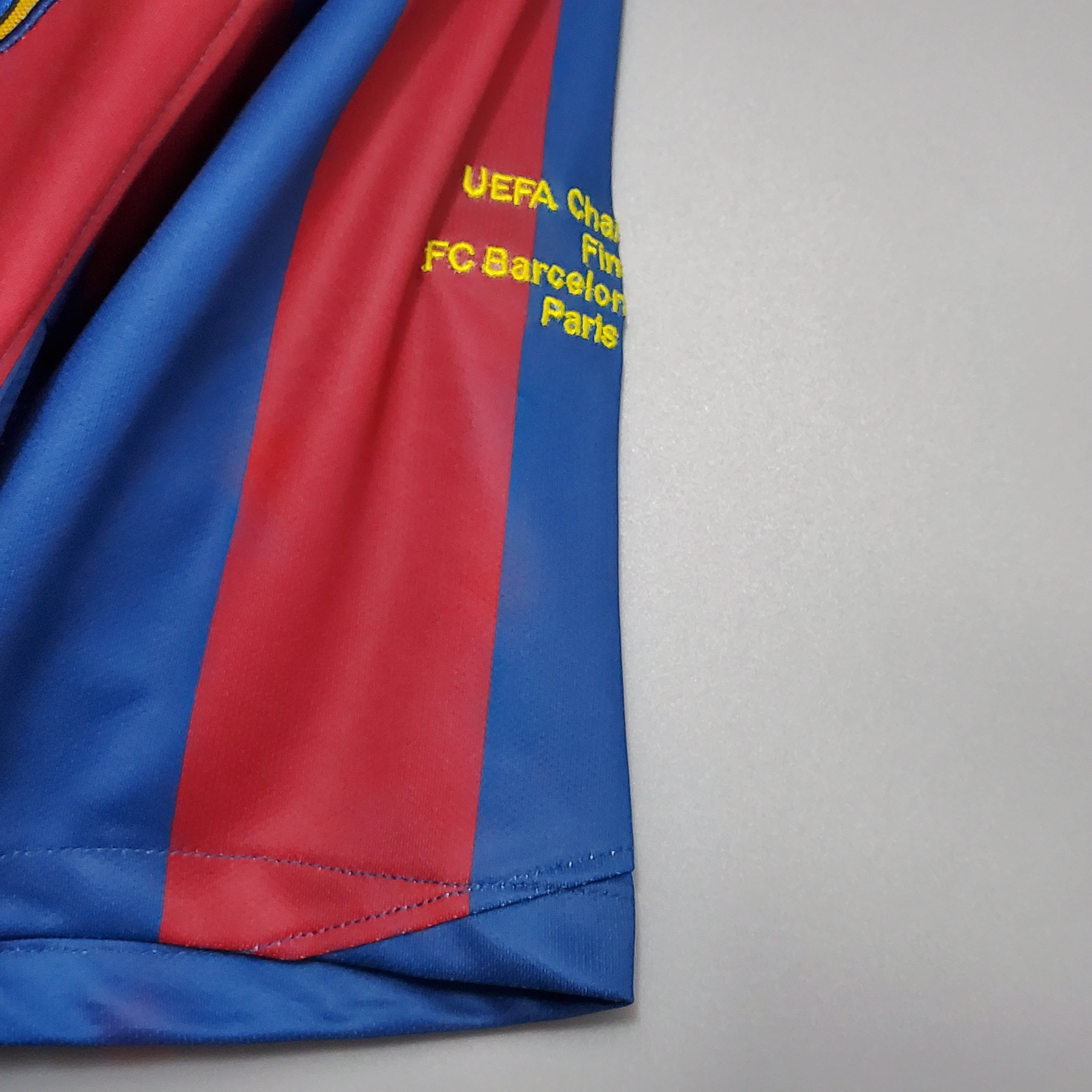 2005/06 Barcelona Retro Home Jersey Champions League Edition - Fans Edition