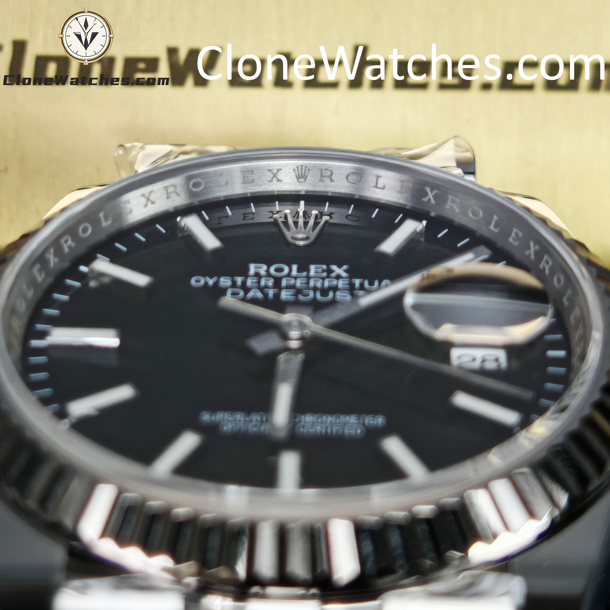 Rolex Super Clone Watches 1:1 DateJust M126234 – 0015 Black Dial Jubilee 36MM 3235 Movement