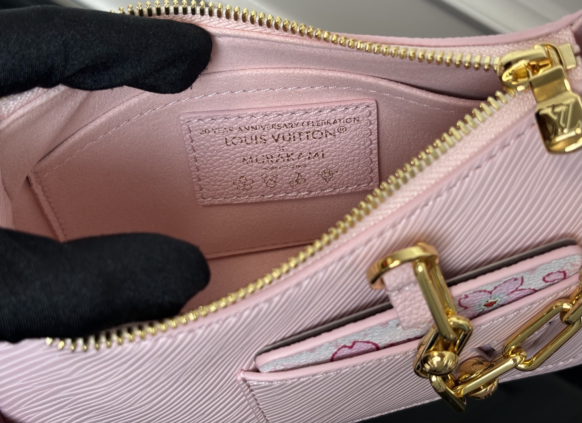 [TOP]Designer LV x TM Marellini Epi grained cowhide leather - Cheeky Pink