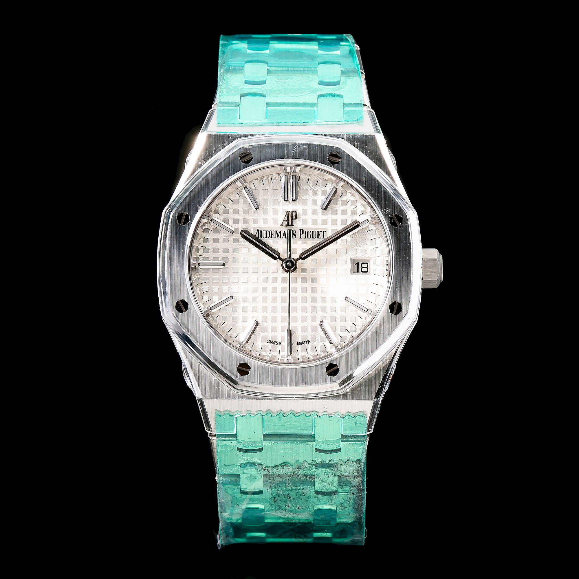 Audemars Piguet Royal Oak 77350ST 34MM Silver Dial With Stainless Steel Bracelet