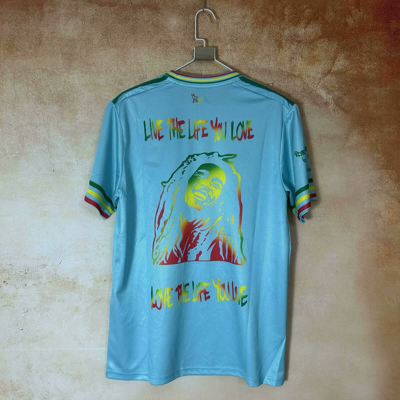 2025-26 Ajax Light Blue Graffiti Board - Jersey