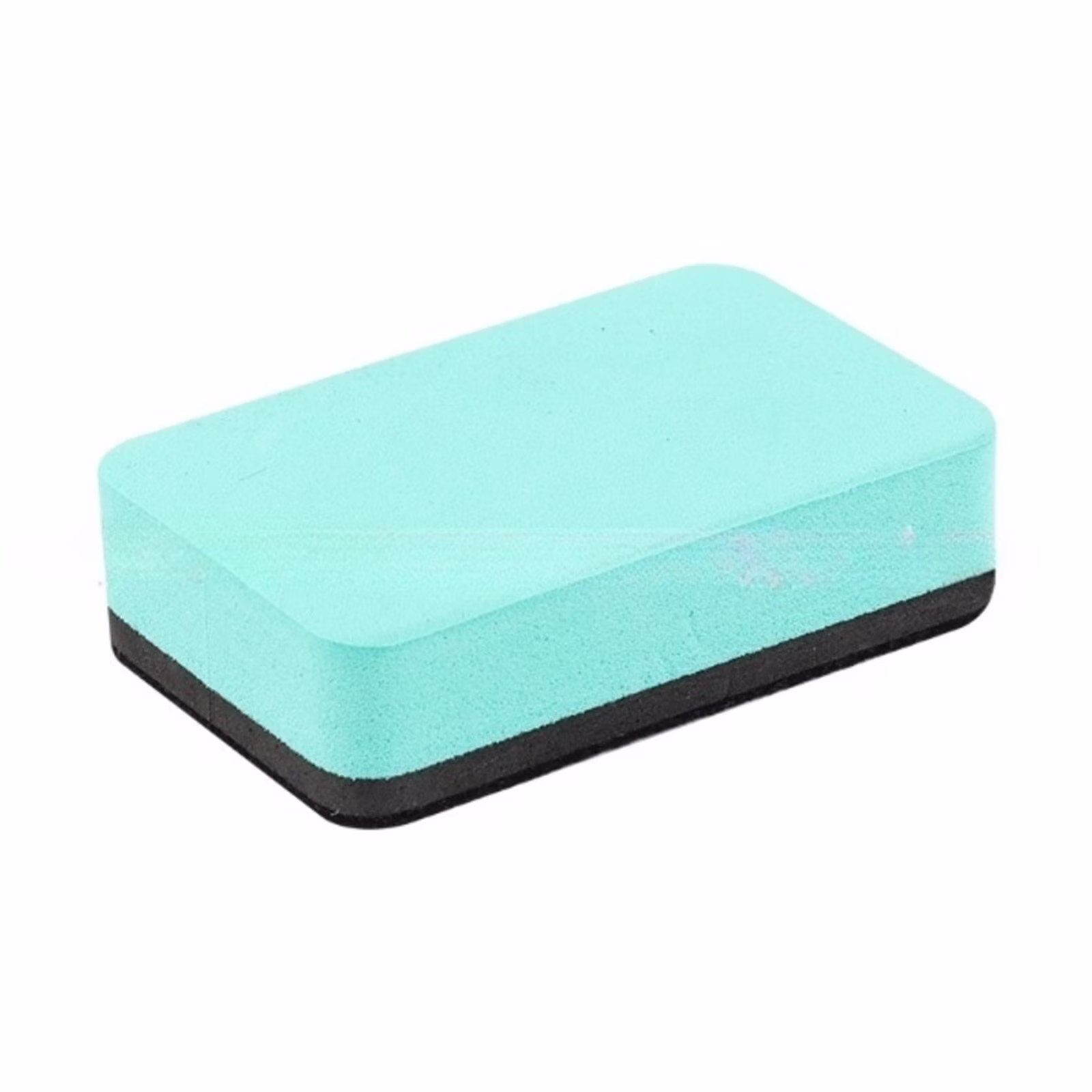 White Rectangular Cloth Eraser Chalkboard Dry Erase Board Classroom Supplies Teacher Tool 1pc