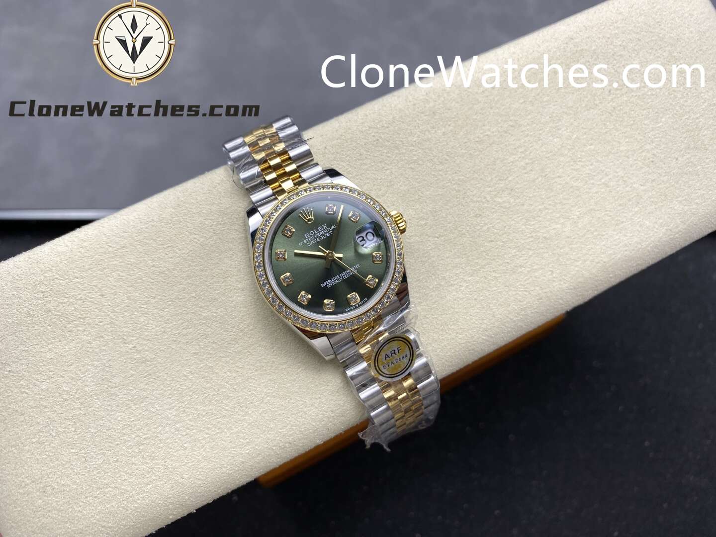 Rolex Super Clone Watches 1:1 DateJust m278383rbr-0030 Jubilee 31MM 2236 Movement