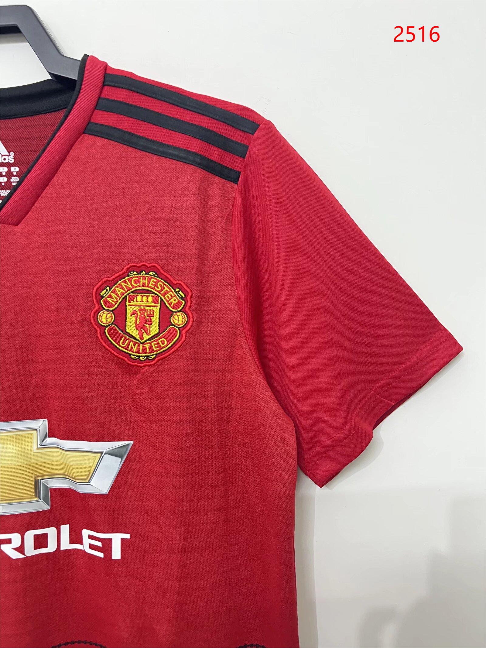 2018/19 Manchester United Home Football Jersey 1:1 Thai Quality