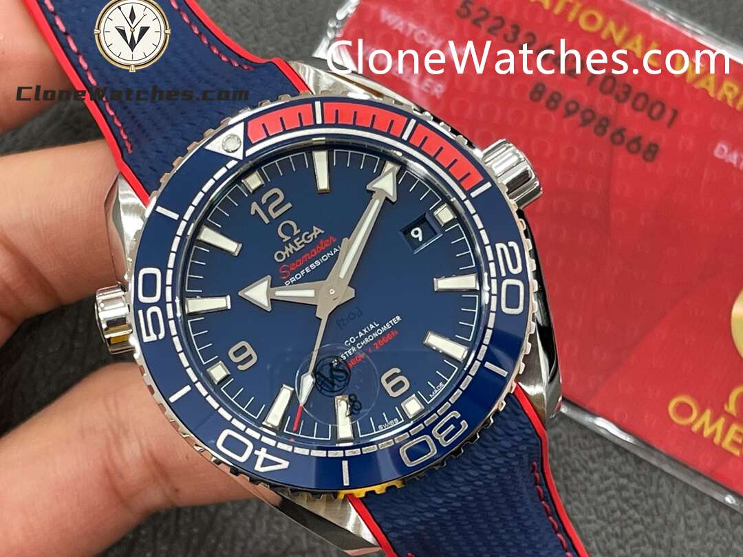 OMEGA Super Clone Watches 1:1 Seamaster Planet Ocean 600M ��Pyeongchang 2018�� Limited Edition 522.32.44.21.03.001 43.5mm
