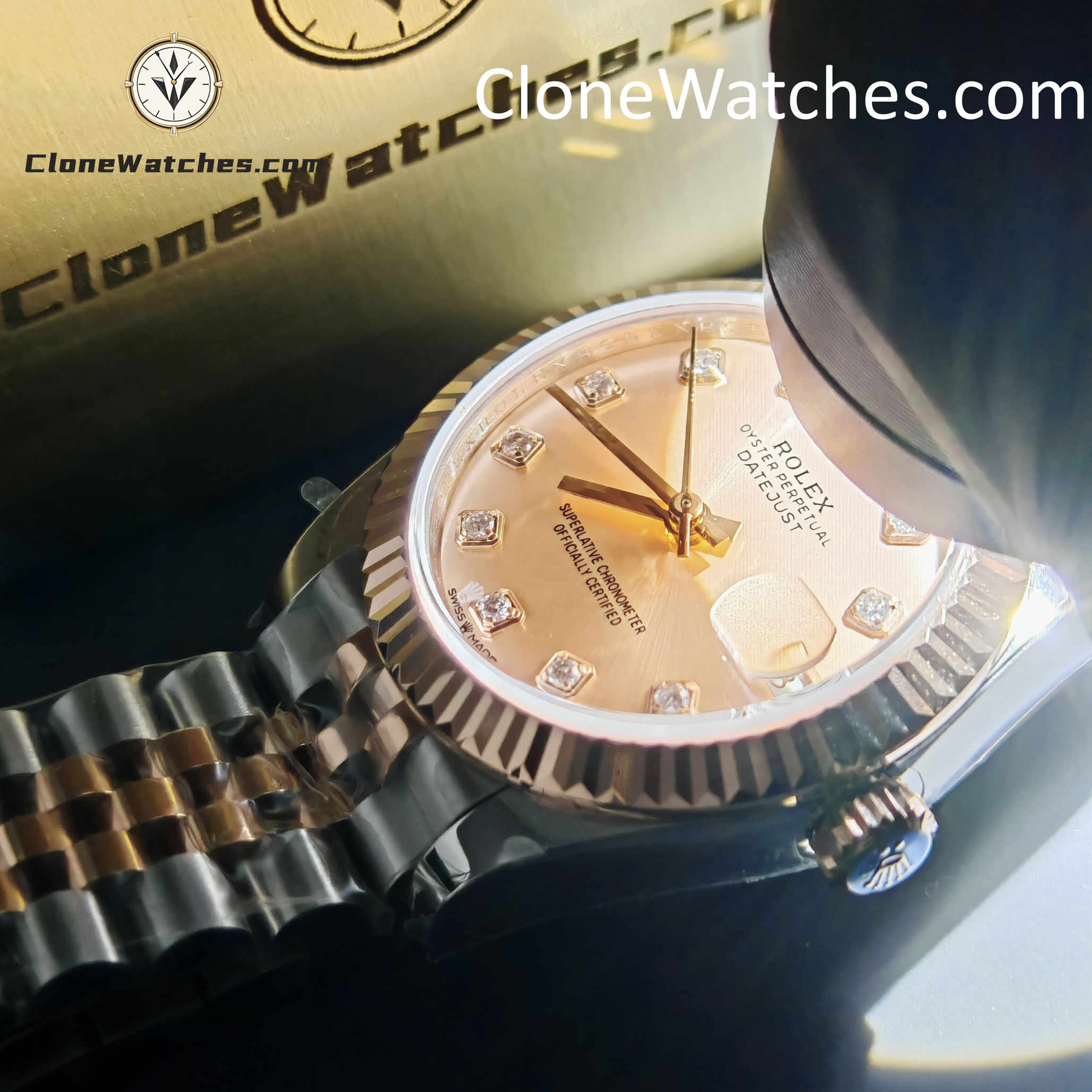 Rolex Super Clone Watches 1:1 DateJust m278271-0024 Jubilee 31MM 2236 Movement