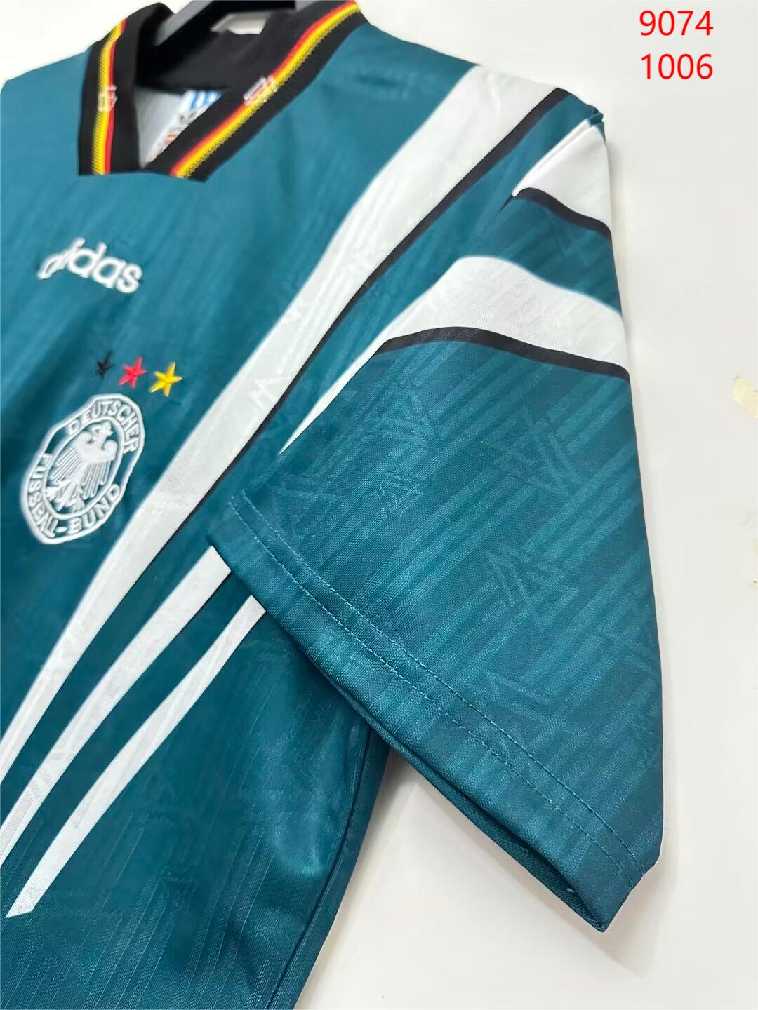 1996 Germany away retro jersey
