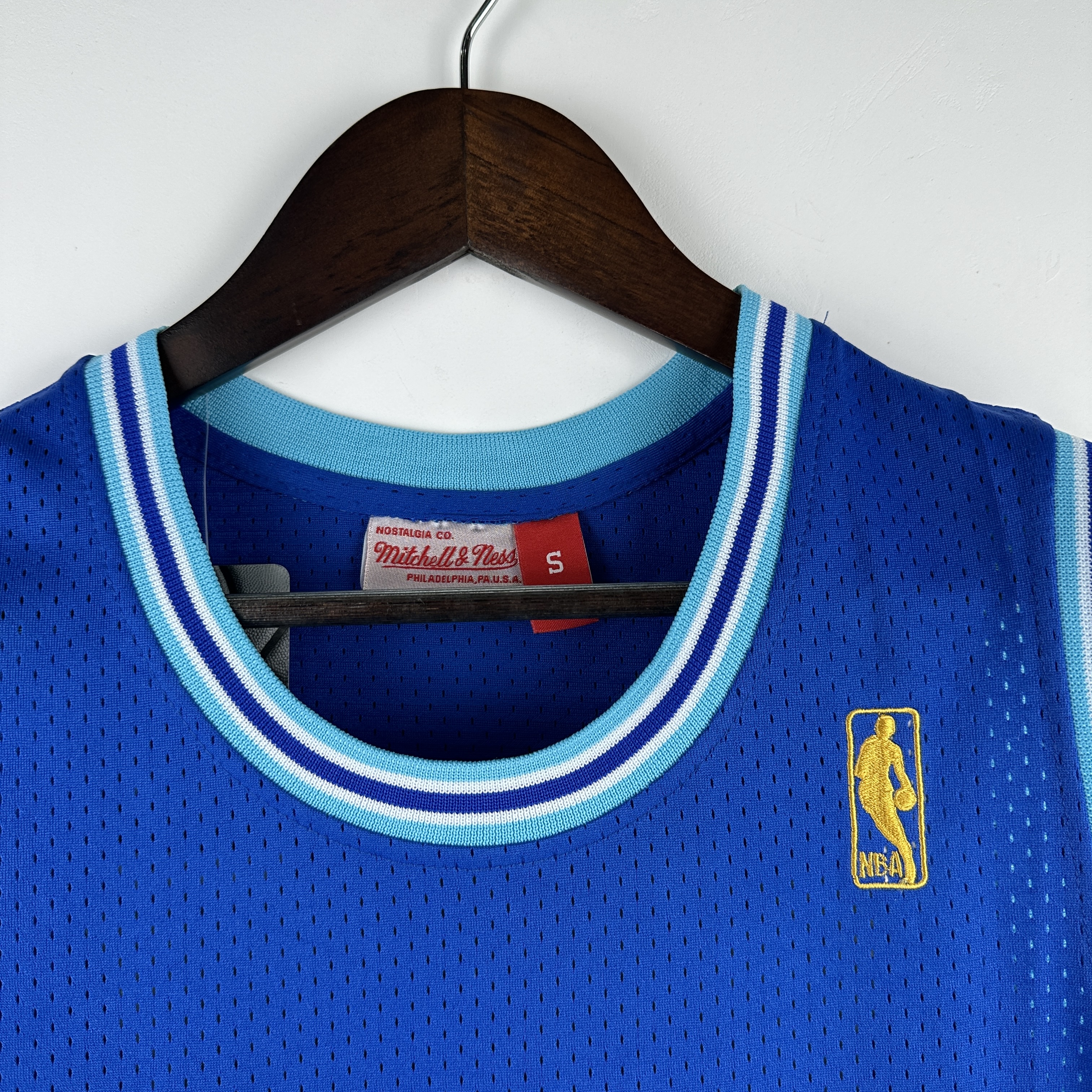 Embroidered MN retro jersey Lakers 96/97 season blue No. 34 O'Neal