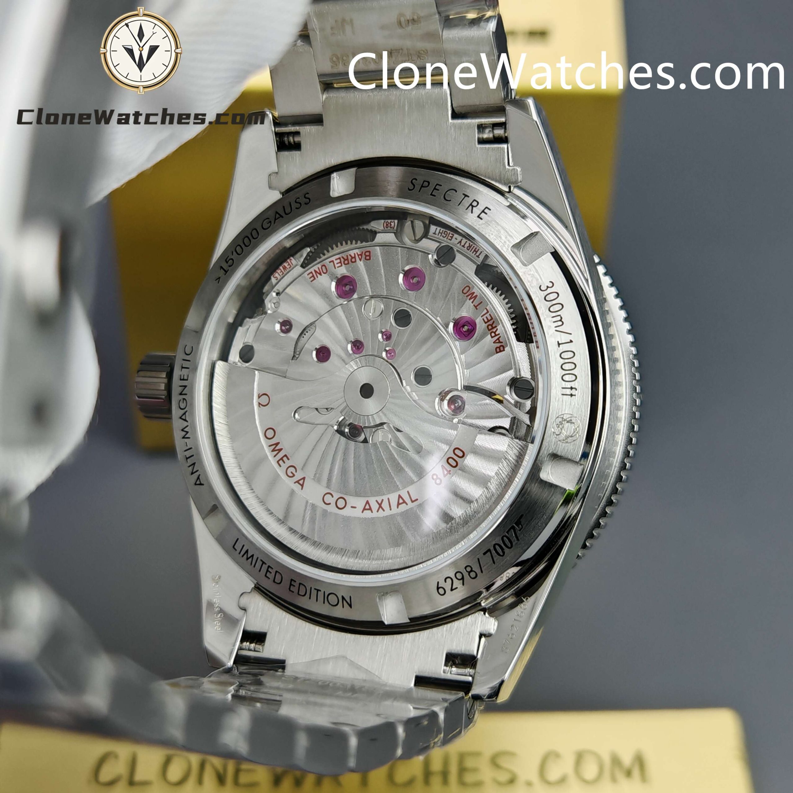 OMEGA Super Clone Watches 1:1 Seamaster 300 ��SPECTRE�� Limited Edition 233.32.41.21.01.001 41MM