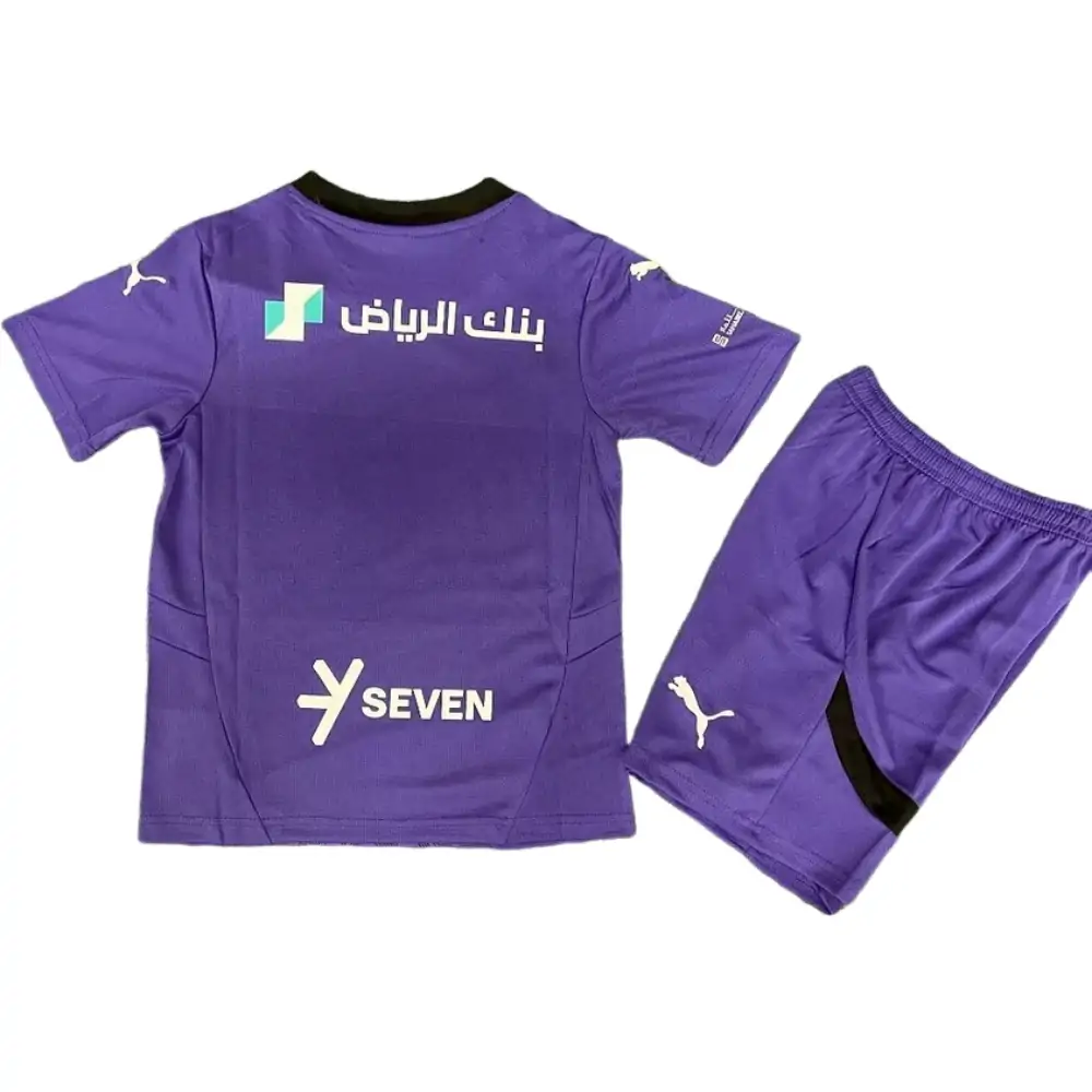 2024-25 New Season Al-Riyadh Crescent Kids Jersey - Fan Edition
