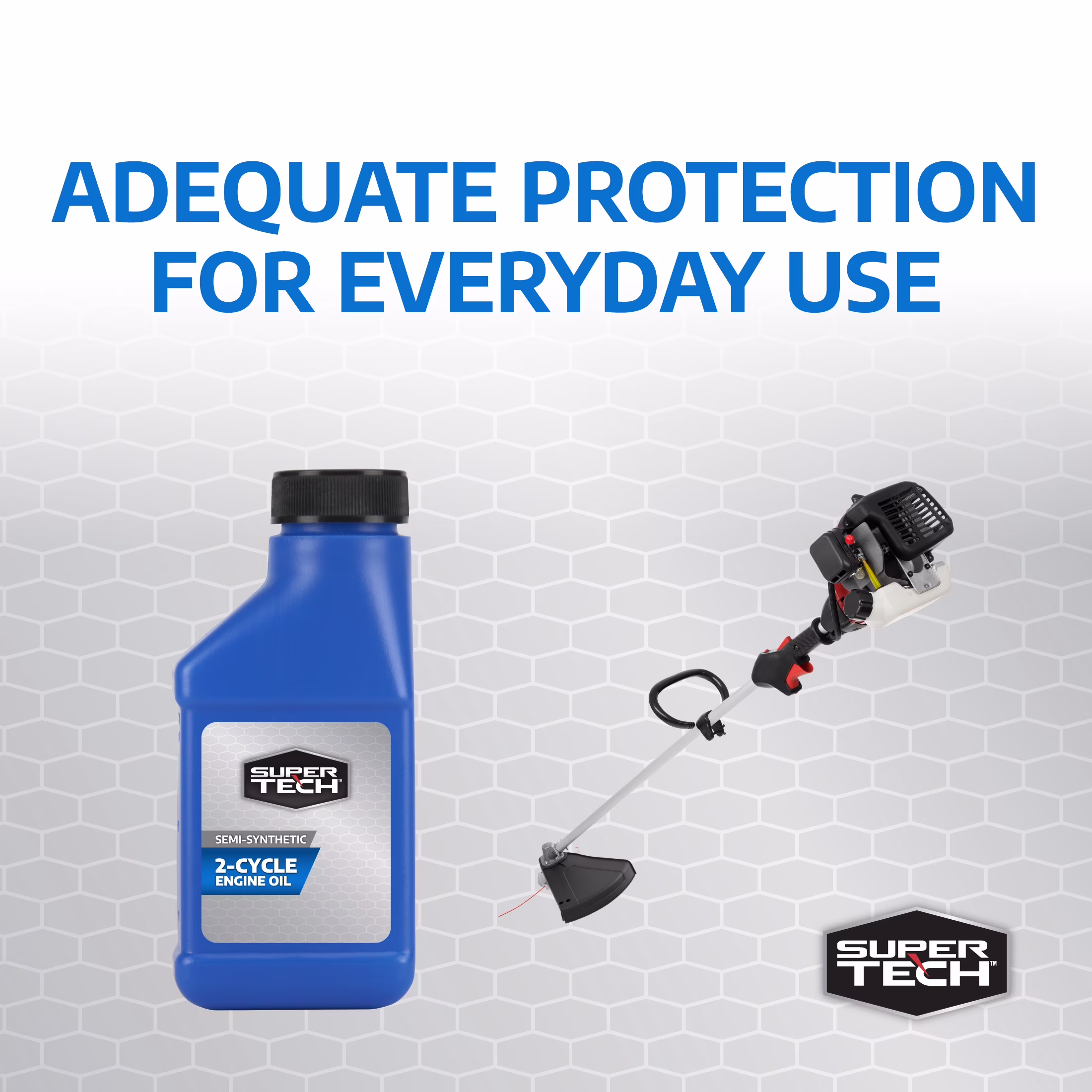 Super Tech Semi Synthetic 2.6oz 2-Cycle Lubricating Oil